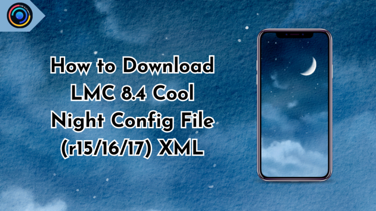 LMC 8.4 Cool Night Config File