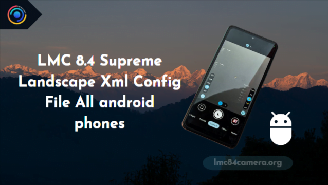 LMC 8.4 Supreme Landscape Xml Config File