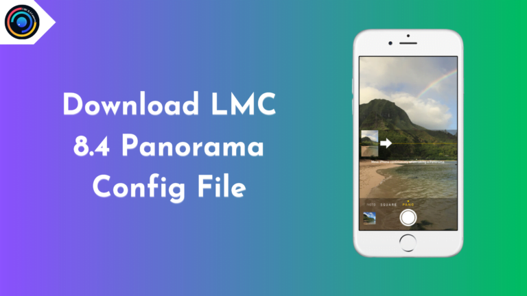 LMC 8.4 Panorama Config File