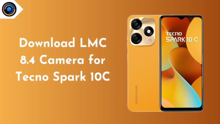 LMC 8.4 Camera for Tecno Spark 10C