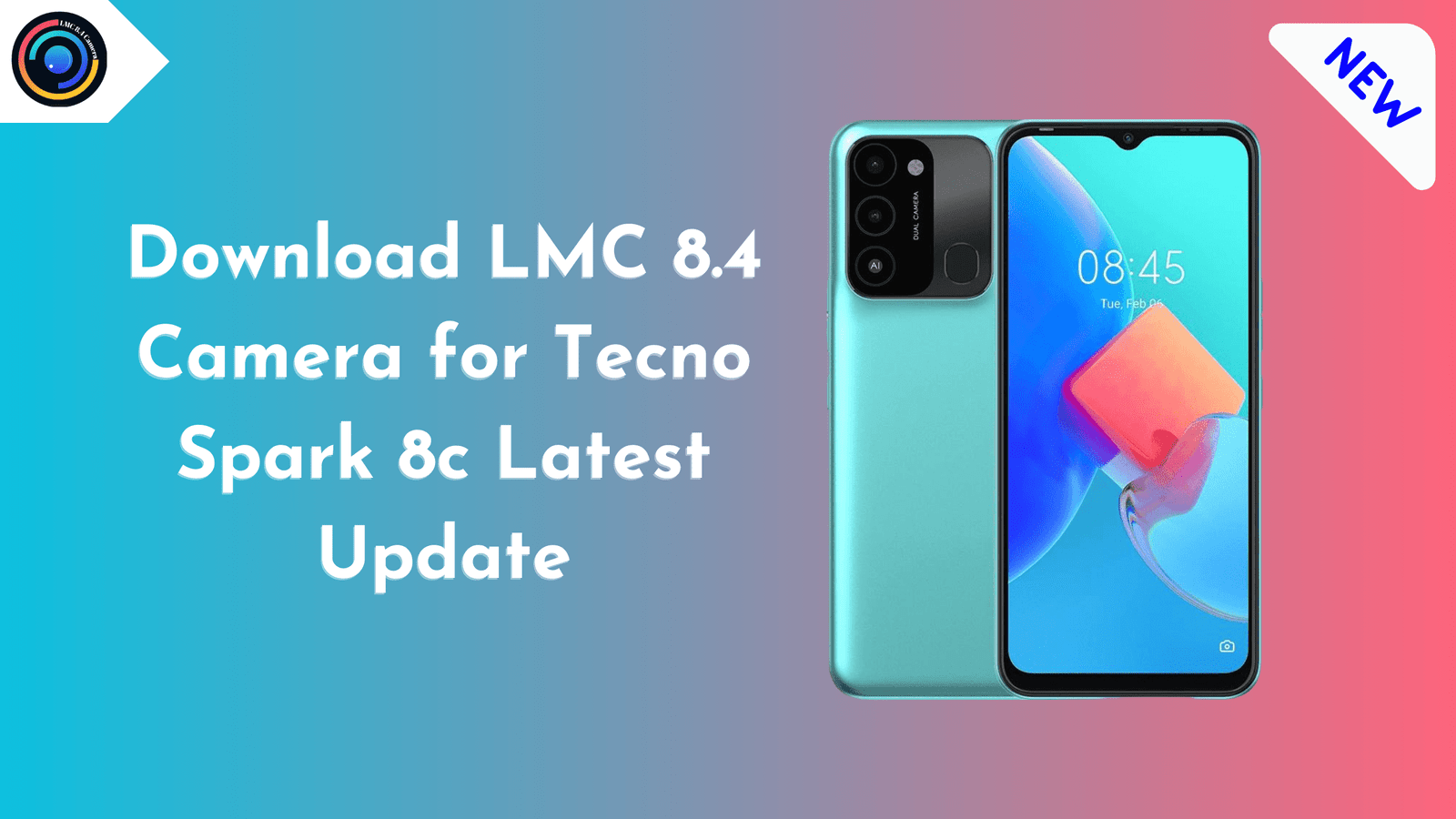 LMC 8.4 Camera for Tecno Spark 8c