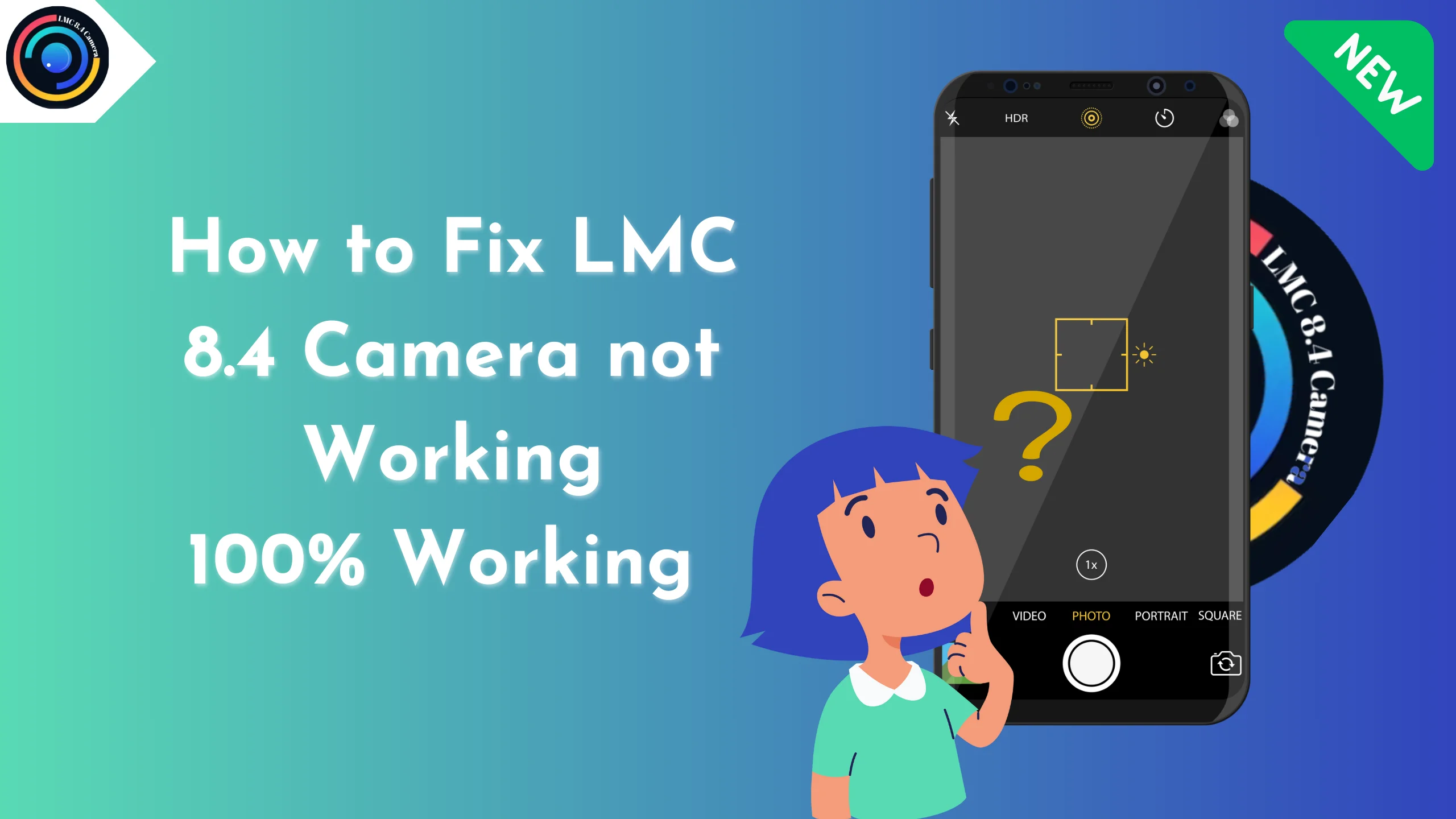 LMC 8.4 Camera not Working