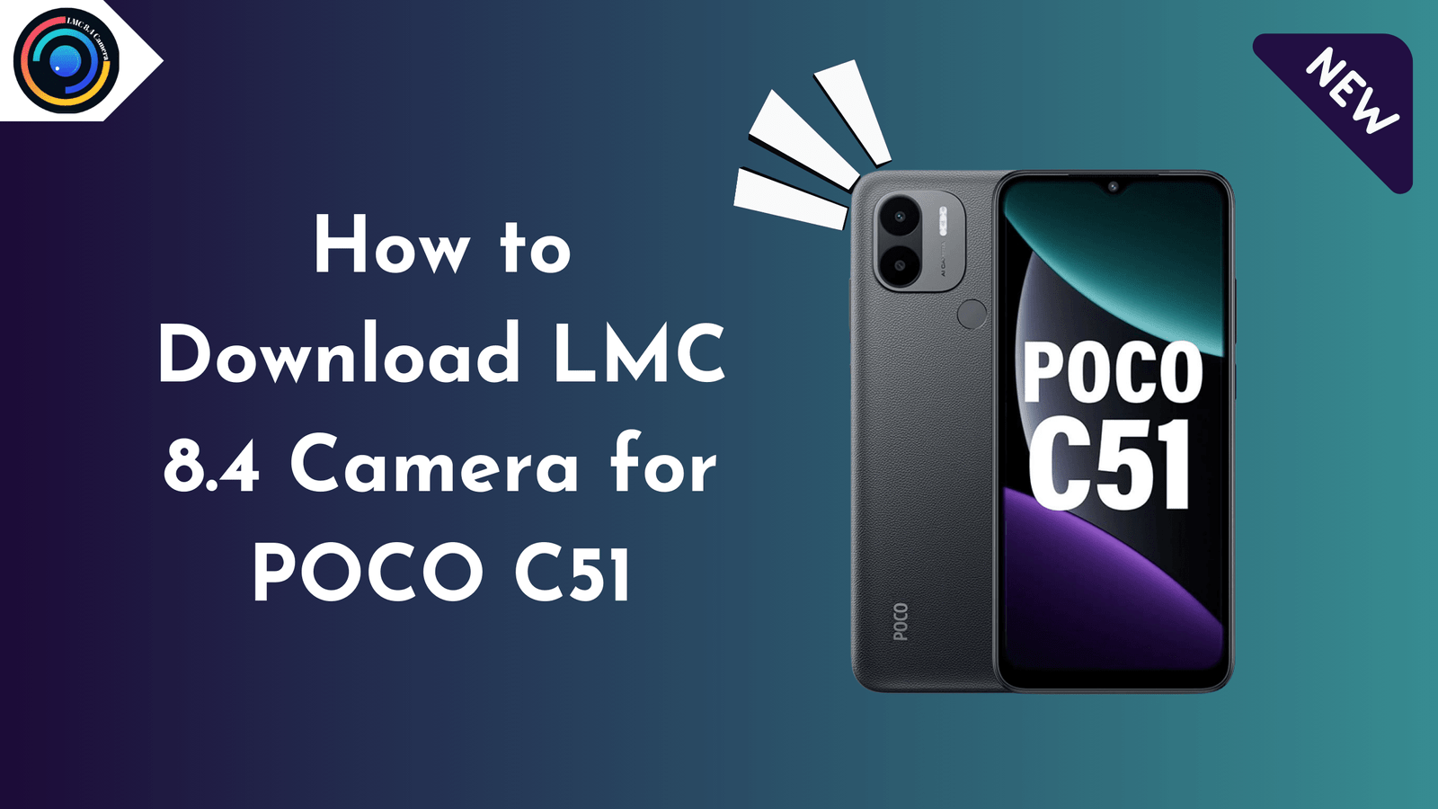 LMC 8.4 Camera for POCO C51