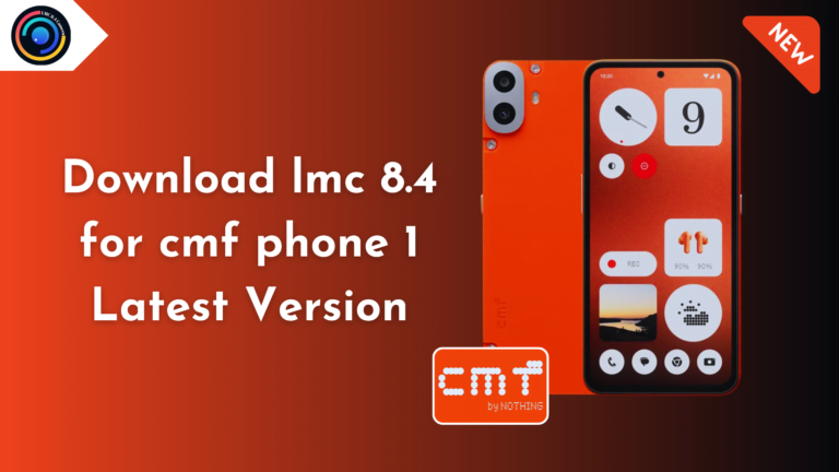lmc 8.4 Camera for cmf phone 1