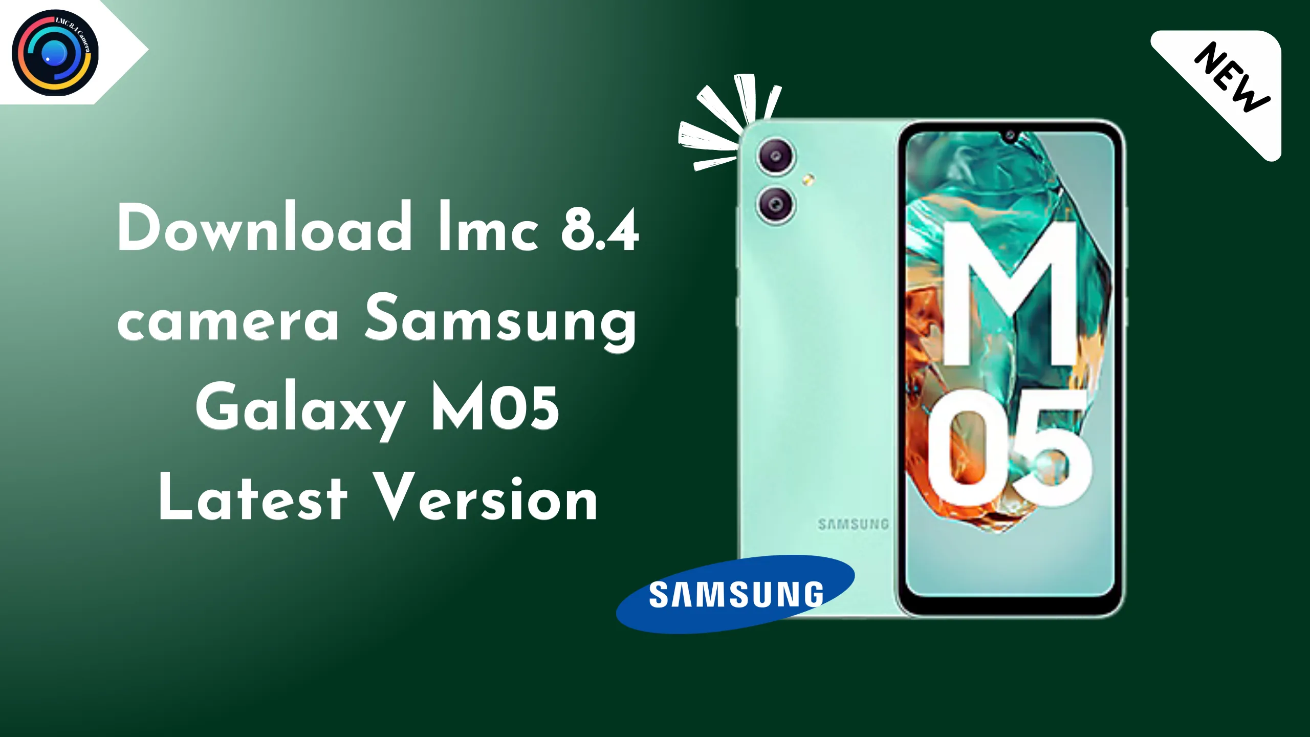 Lmc 8.4 Camera Samsung Galaxy M05