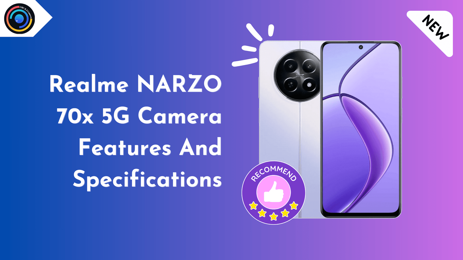 Realme NARZO 70x 5G Camera Features
