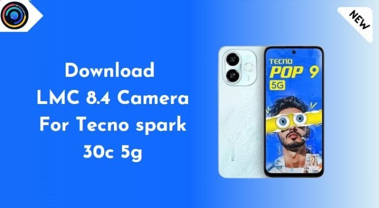 LMC 8.4 Camera for Tecno Pop 9