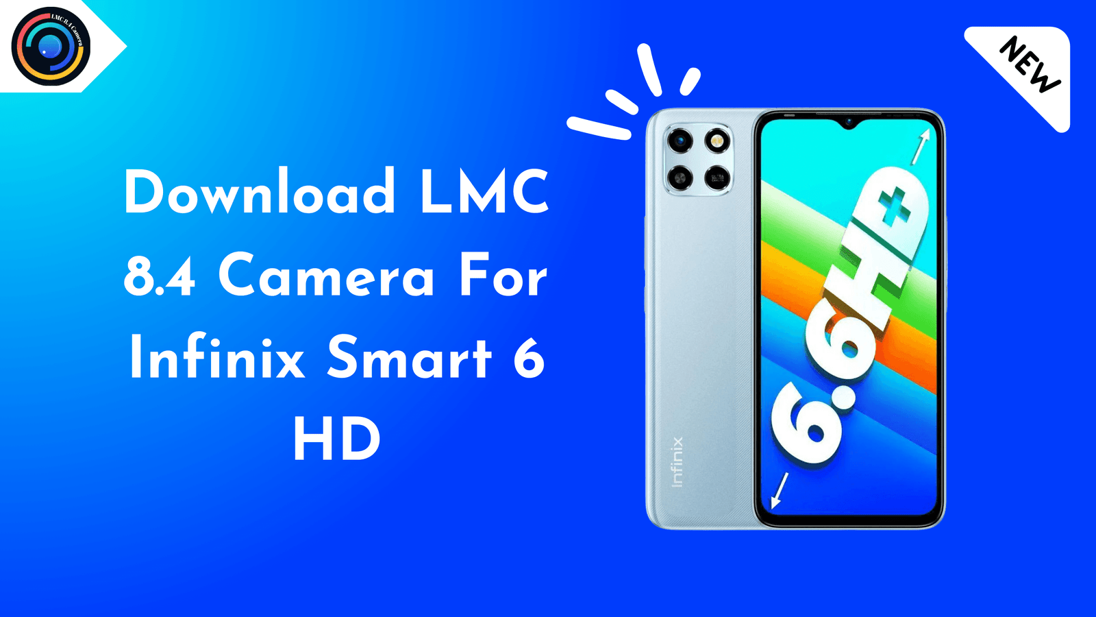 LMC 8.4 Camera For Infinix Smart 6 HD