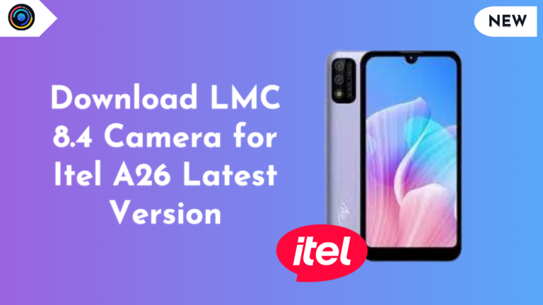 LMC 8.4 Camera for Itel A26