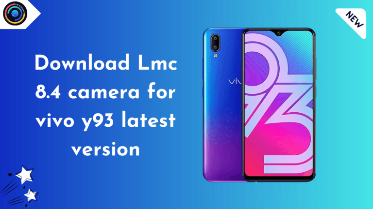 Lmc 8.4 Camera For Vivo Y93