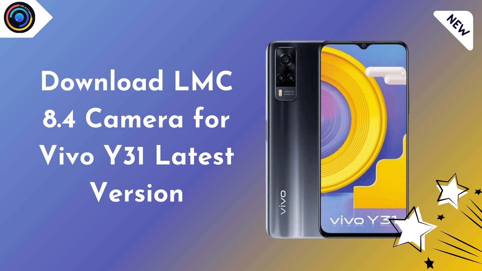 LMC 8.4 Camera for Vivo Y31