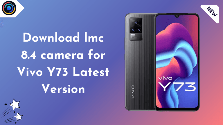 LMC 8.4 Camera for Vivo Y73