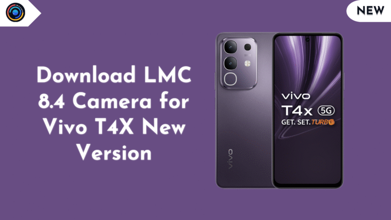 LMC 8.4 Camera for Vivo T4X